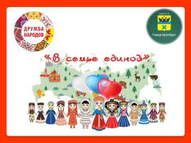 Фестиваль народов России Фестиваль народов России.